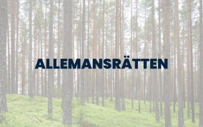 Allemansrätten