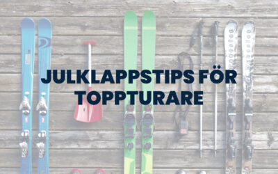 Julklappstips för toppturare